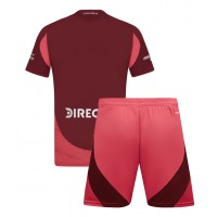 Camiseta River Plate Segunda Equipación Replica 2024-25 para niños mangas cortas (+ Pantalones cortos)